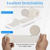 24 Pack Self Adherent Cohesive Wrap Bandages Non Woven Cohesive Bandage Elastic Self Adhesive Bandage Wrap Sports Athletic Tape First Aid Tape for Wrist Ankle Pet Vet Wrap Grip Cover 2 inch (White) view 2