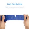 24 Pack Self Adherent Cohesive Wrap Bandages Non Woven Cohesive Bandage Elastic Self Adhesive Bandage Wrap Sports Athletic Tape First Aid Tape for Wrist Ankle Pet Vet Wrap Grip Cover 2 inch (Blue) view 3