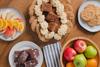 All Occassion Double Layer Fruit & Bakery Gift Box - (All Occassion Gift, Sympathy Basket, Bereavement Gift, Holiday, Thank You Gift, Corporate Gift) - Delicious Orchards view 2