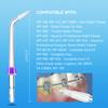Replacement Tips for Waterpik Water Flosser, Replacement Orthodontic Tips Compatible with Waterpik Water Flossers and Other Brand Oral Irrigators (6-Pack) view 2