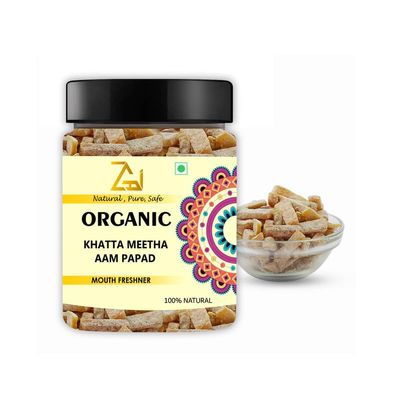 GAGZI Natural Mango Slice (Pachak Khatta Meetha Aam Papad Churan) - 400 GM