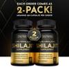Atlantis Nutrition Himalayan Shilajit Capsules Formulated with 20% Fulvic Acid | 1000MG Per Serving  10:1 Extract | USA Made | Himalayan Shilajit Supplement for Men & Women | 120 Capsules view 2
