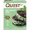 Quest Nutrition Mint Chocolate Chunk Protein Bars, High Protein, Low Carb, Gluten Free, Keto Friendly, 4 Count view 1