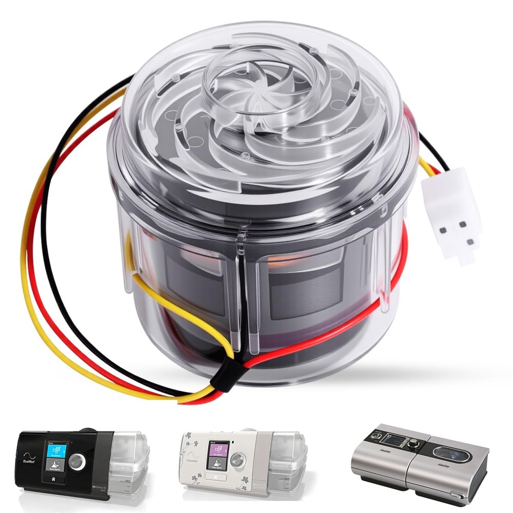 CPAP Machines Motor Compatible with ResMed S9/S10 Series- Low Noise Blower Pump Motor - Fit for AirSense 10/ AirSense 10 BiPap/AirCurve 10/Airstart CPAP Pump