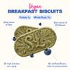 Sweet Loren's Vegan Breakfast Biscuits | Blueberry | 4g Protein, 19g Whole Grains | Plant Based, Gluten Free, Dairy Free, Nut Free Snacks | 6 Pack (90 Total Biscuits, 1.6 ounce each) view 3
