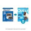 Quest Nutrition Crispy Cookies & Cream Hero Protein Bar, 18g Protein, 1g Sugar, 3g Net Carb, Gluten Free, Protein Snack, Keto Friendly, 4 Count view 2