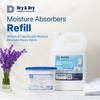 Dry & Dry Moisture Absorbers Refill Beads (4 LBS) - Dehumidifiers for Home Dehumidifier for Basement Dehumidifiers for Bedroom Small Dehumidifiers Dehumidifiers Moisture Absorbers view 2