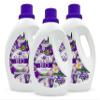 KUXTAL Liquid Laundry Detergent 3 Pack | Wild Flowers Scent | Biodegradable & Eco-Friendly Formula | Natural Ingredients | Gentle on Skin & Fabrics | Powerful Natural Cleaning | 67.6 fl oz Each view 1
