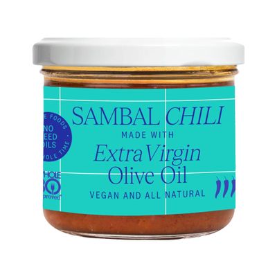 Everiday Sambal Oelek Chili Sauce  Gluten Free Thai Chili Paste | Vegan Spicy Asian Hot Sauce Alternative for Spreading, Cooking, Dipping | Made with EVOO | No Seed Oils | 4.9oz