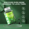 Vitamatic 2 Packs Sugar Free Moringa Gummies- 10000 mg Equivalent Per Serving (from 50:1 Extract 200 mg)- Complete Green Superfood 20X Extract - 60 Pectin Based Gummies view 4
