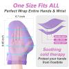RelaxCoo Cold Therapy Socks & Hand Ice Pack Cold Gloves for Chemotherapy Neuropathy, Chemo Care Package for Women Men, Ideal for Plantar Fasciitis, Carpal Tunnel, Arthritis Hand Pain Relief, S/M view 4