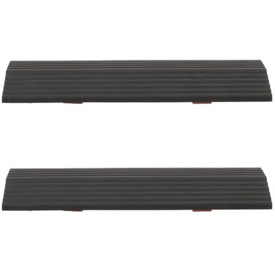 2pcs Robot Climbing Mat Slope Ramp Ramps for Sweeping Robot Entry Ramp Sweeping Robot Ramp Cushion Rubber Threshold Ramp Rubber Ramp for Home Slopes Ramp Home Threshold Ramp