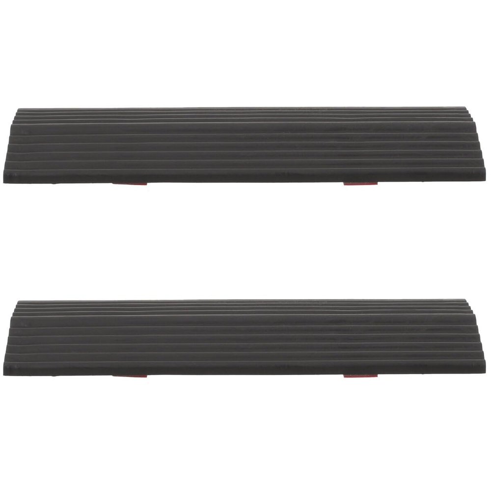 2pcs Robot Climbing Mat Slope Ramp Ramps for Sweeping Robot Entry Ramp Sweeping Robot Ramp Cushion Rubber Threshold Ramp Rubber Ramp for Home Slopes Ramp Home Threshold Ramp