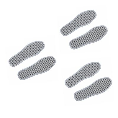 3pcs Self-Heating Magnetic Foot Massage Insoles Warm Shoe Pads for White -Fatigue Inserts to Circulation Relieve Tired Feet for Men Women