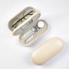 Eyeglass Case Double Sided Travel Size Cute Portable Contact Lens Box 2 in 1 Multifunction With Tool for Daily Outdoor Office view 2