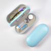 Eyeglass Case Double Sided Travel Size Cute Portable Contact Lens Box 2 in 1 Multifunction With Tool for Daily Outdoor Office view 2