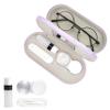 Eyeglass Case Double Sided Travel Size Cute Portable Contact Lens Box 2 in 1 Multifunction With Tool for Daily Outdoor Office view 1
