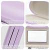 Eyeglass Case Double Sided Travel Size Cute Portable Contact Lens Box 2 in 1 Multifunction With Tool for Daily Outdoor Office view 3