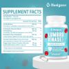 Basigano Lumbrokinase Supplement, 1.2 Million LKU - 120mg Capsules, Potent Nattokinase Alternative with Proteolytic Enzymes and Herbal Blend view 2