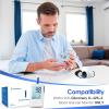 Glucoracy 300 Counts Blood Glucose Test Strips, Only Works with Glucoracy G-425-2/G-425 Blood Sugar Monitor, Self Diabetes Blood Glucose Home Monitoring, 6 Vials 50 Pieces Per Vial view 2