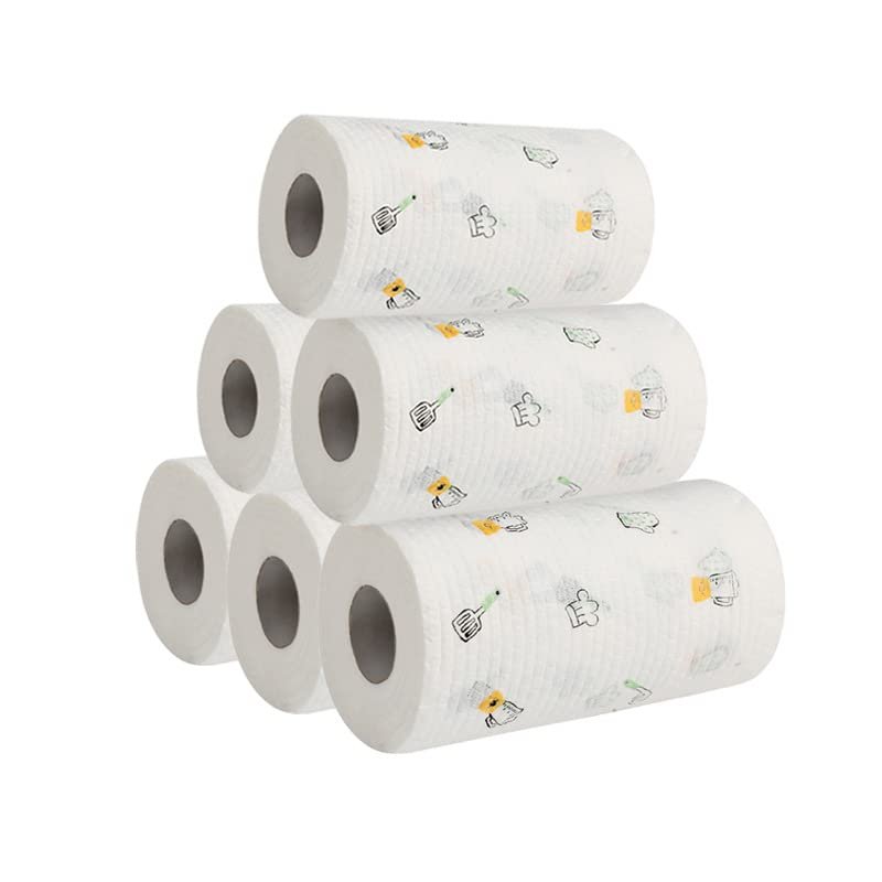 Wet And Dry Dishcloths Household Cleaning Supplies Kitchen Paper Towels Disposable Dishcloths absorb oil