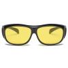 Tomuvpzn Macular Degeneration Glasses for Men/Women,Glasses for Macular Degeneration Aids, Glaucoma, Cataracts and Retinitis Pigmentosa for Outdoor and Indoor Yellow Lenses, Large Size view 1