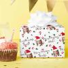 MyPupSocks Personalized Wrapping Paper with Name Christmas Merry Christmas All Occasion Wrapping Paper Santa Hat Face Text Wrapping Paper Custom Wedding Wrapping Paper 4 Rolls view 4