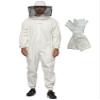 Bee Suit for Men Sting Proof made from 100% Thick Cotton for Professional Beekeepers with Round Hood XL view 1