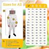 Bee Suit for Men Sting Proof made from 100% Thick Cotton for Professional Beekeepers with Round Hood XL view 4