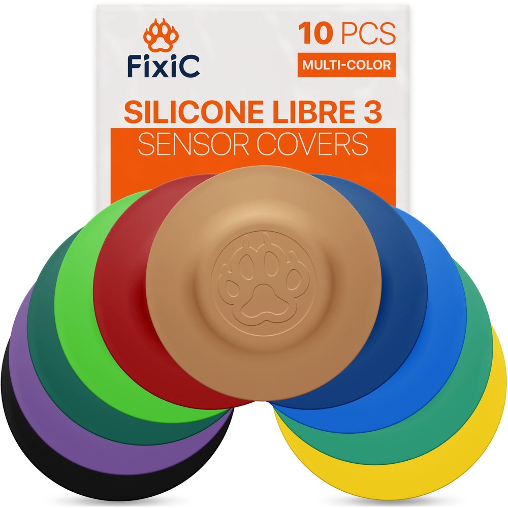 Fixi Adhesive Patches 10 Pack Good for Libre 3 Waterproof Adhesive Patches Libre Adhesive Covers The Best Fixation for Your Sensor!