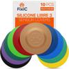 Fixi Adhesive Patches 10 Pack  Good for Libre 3  Waterproof Adhesive Patches  Libre Adhesive Covers  The Best Fixation for Your Sensor! view 1