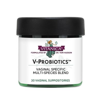 Vitanica V-Probiotics, 30 Suppository Capsules
