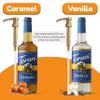 Coffee Syrup Variety Pack - Sugar Free Caramel & Vanilla Syrups for Coffee with 2 Jimoco Syrup Pump Dispenser Compatible with 25.4 Ounces Syrup Bottle - Flavoring For Coffe, Soda, Frappes, Lattes view 4