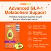 Metavo Advanced GLP-1 Metabolism Support  Boost Metabolism, Manage Glucose Spikes, & Enhance Energy  90 Easy to Swallow Capsules view 3