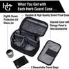 Herb Guard Black Large Case with Hanging Combination Locks view 2