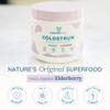WONDERCOW Colostrum Supplement Powder for Gut Health, Immune Support, Muscle Recovery & Wellness | Natural IgG Pure Whole Bovine Colostrum Superfood, Elderberry, 60 Servings view 2