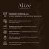Aliz Aromatherapy Organic Rosemary Essential Oil, Rosemary Oil for Hair Care, USDA Certified Organic, 100% Natural & Pure Essential Oils for Diffusers for Home, Aromatherapy Oils 10ml-0.33 fl oz view 4