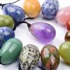30 X 20 MM Massage Egg Natural Crystal Jade Mineral Yoni Ball Kegel Exercise Tool Women,Rose Quartz view 4