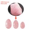 3 Pcs Undrilled Natural Rose Quartz Yoni Egg Massage Egg Set Obsidian Crystal Mineral Ball Kegel Exercise Tiger Eye Jade Egg,Aventurine Eggs view 3