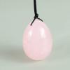 50 * 35 Big Size Yoni Egg Massage Body Natural Crystal Rose Quartz Ball Kegel Exercise Tool Massager,50x35 Drill Rose view 1