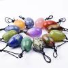 30 X 20 MM Massage Egg Natural Crystal Jade Mineral Yoni Ball Kegel Exercise Tool Women,Helu Jade view 3