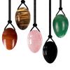 3Pcs/Set Natural Rose Quartz Yoni Egg Set Women Kegel Exercise Jade Egg Ball Kegel Egg with Box,Aventurine with Box view 2