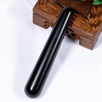 Natural Powder Crystal Stone Yoni Jade Egg Lady Kegel Fitness Apparatus Ball Massage Egg,Black
