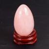 40 * 25 Medium Yoni Egg Natural Stone Jade Crystal Undrilled Massage Ball Kegel Exercise Tool,Rose Quartz 40X25mm view 1