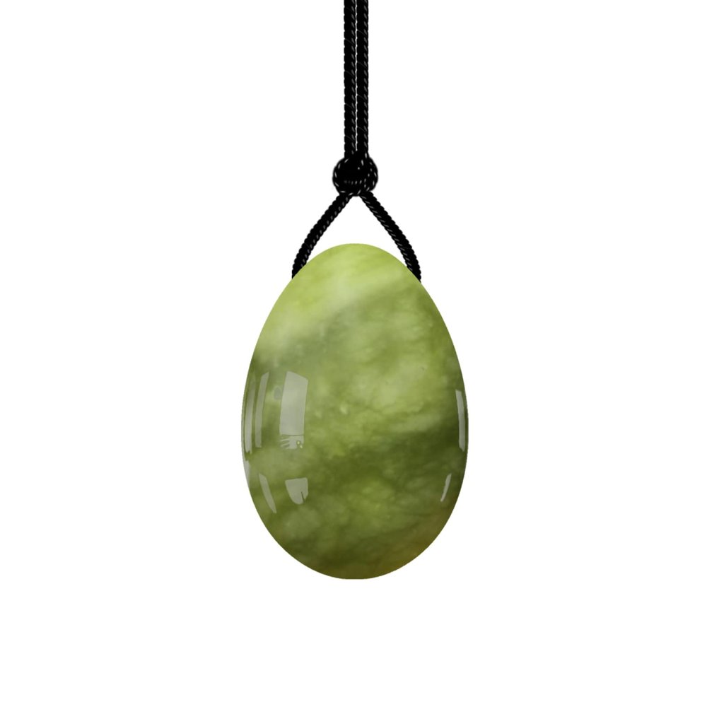 40X25mm Drilled Kegel Balls 16 Types Natural Jade Eggs Crystal Massage Ball Kegel Exercise Yoni Eggs,Jade Eggs