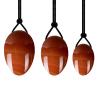 3Pcs/Set Natural Rose Quartz Yoni Egg Set Women Kegel Exercise Jade Egg Ball Kegel Egg with Box,Rose Quartz No Box view 3
