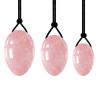 3Pcs/Set Natural Rose Quartz Yoni Egg Set Women Kegel Exercise Jade Egg Ball Kegel Egg with Box,Amethyst with Box view 3