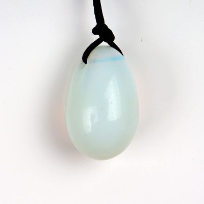 30 X 20 MM Massage Egg Natural Crystal Jade Mineral Yoni Ball Kegel Exercise Tool Women,opalite