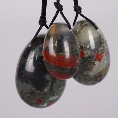 4PCs Natural Jade Yoni Eggs Massage Wand Set Ladies Kegel Exerciser Yoni Massage for Women Wellness,3PC 12