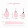 Natural Rose Quartz Yoni Egg Jade Eggs Women Kegel Exerciser S Ball Jade Massager Crystal Kegel Eggs,Drilled Egg with Box view 3